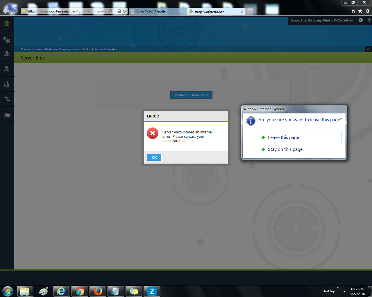  wt 4311 issues observed in hcm on dc workterra jira